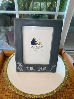 RAE DUNN Grey Golf Lover’s 5x7 Picture Frame